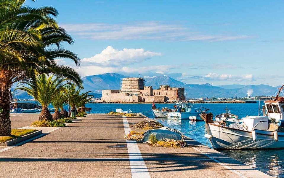Marina'S Bright Getaway - Nafplio Center House Exterior foto