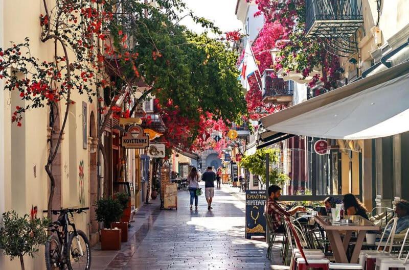 Marina'S Bright Getaway - Nafplio Center House Exterior foto